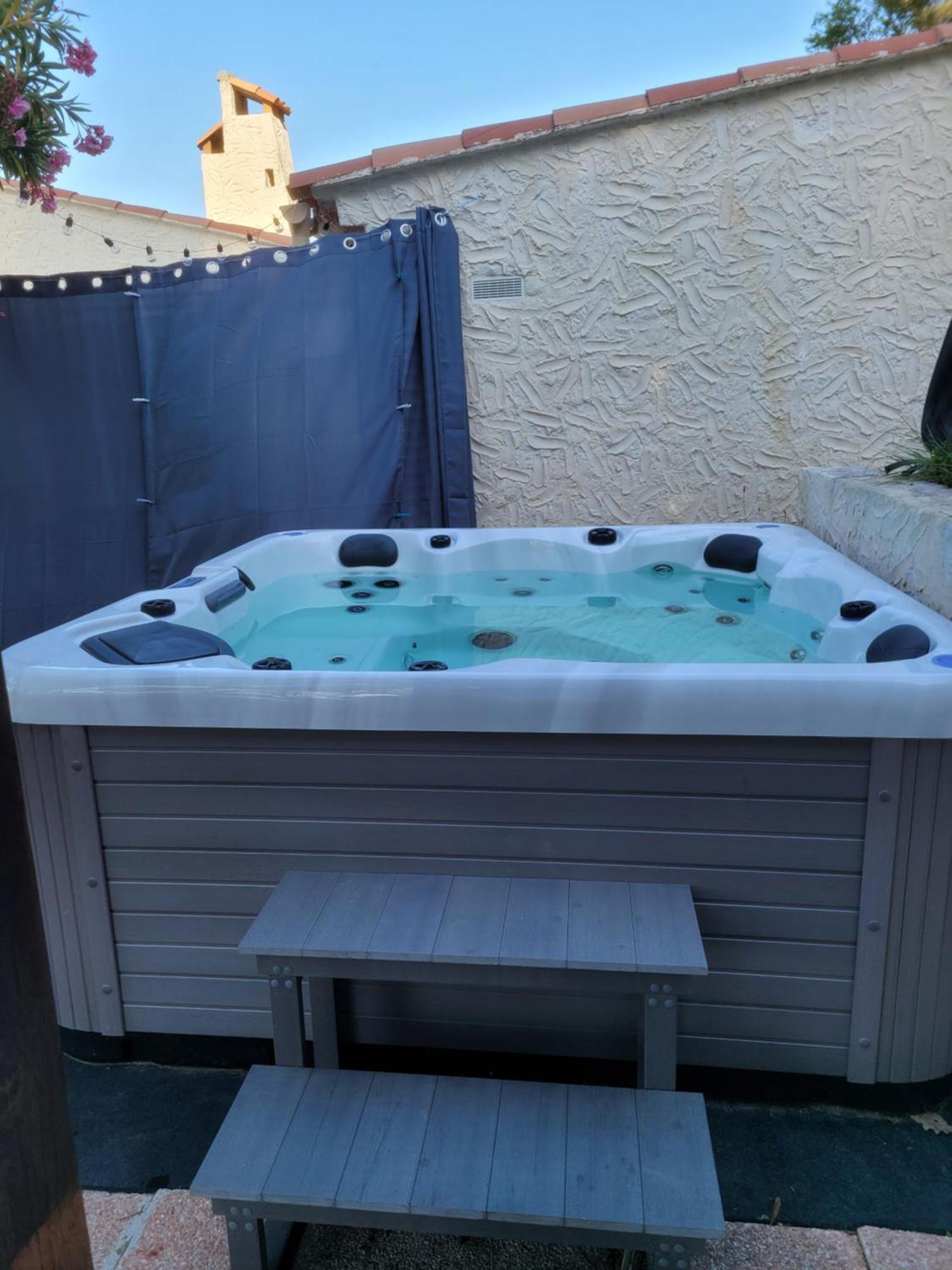 メルイユLogement Entier Et Calme 55M2 Avec Spa - Sauna Et Borne De Recharge 7Kwアパートメント エクステリア 写真